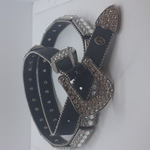 Woman Christine Alexander Genuine Leather belt XL